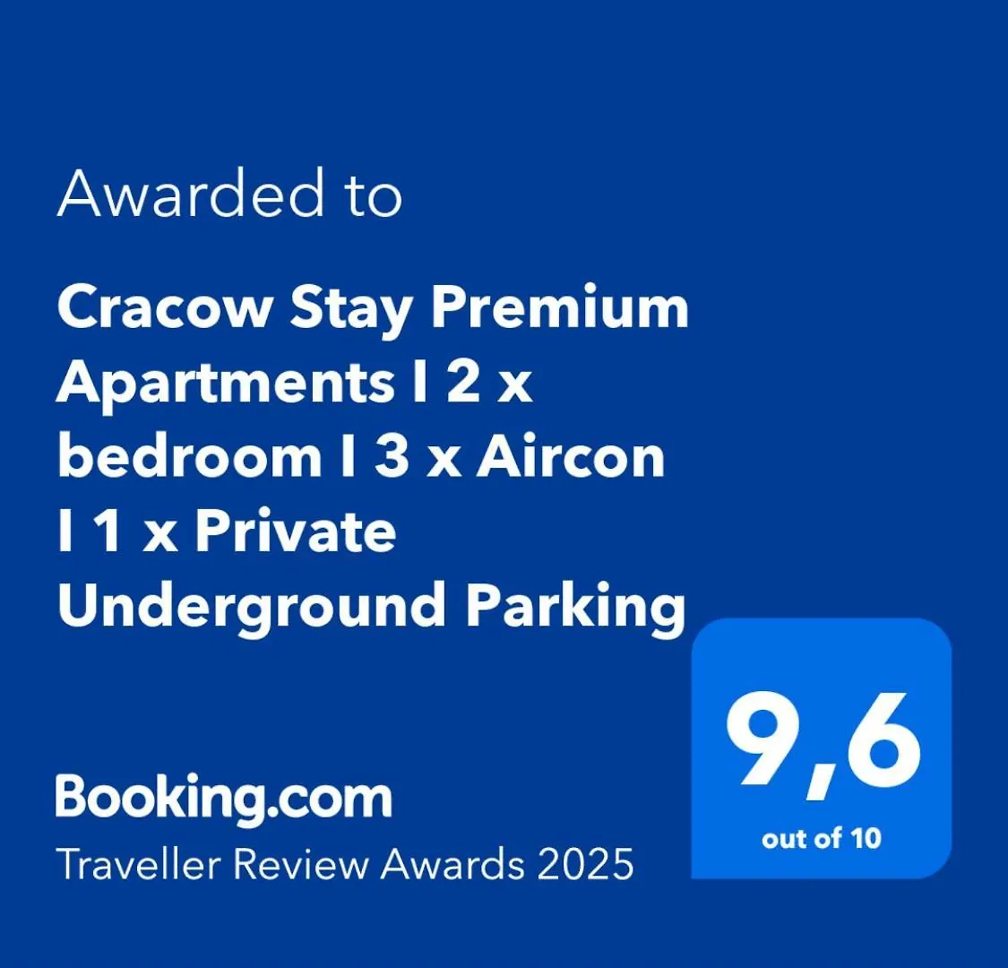 Cracow Stay Premium Apartments Free Parking - 3 X Room - 3 X Aircondition 0*, Krakow